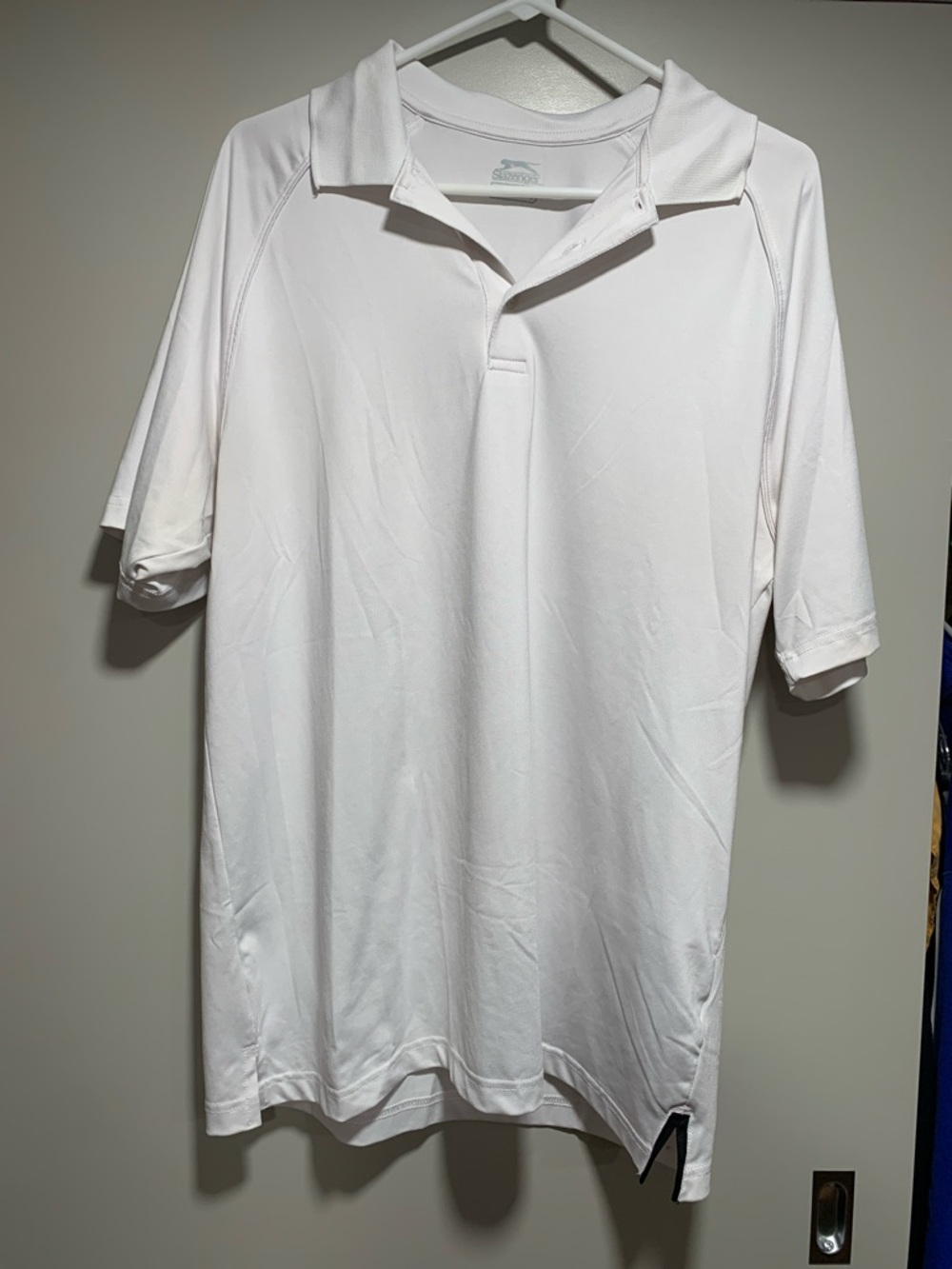 Slazenger Men's White Performance Polo